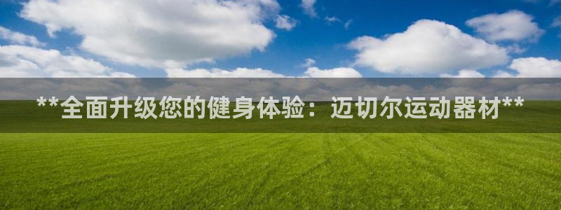 意昂体育3：**全面升级您的健身体验：迈切尔运动器材