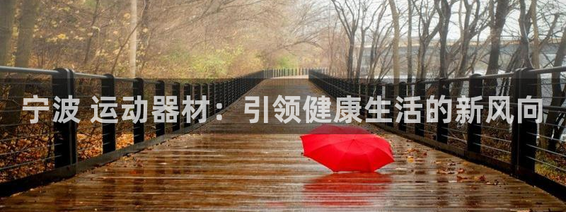意昂3集团官网首页：宁波 运动器材：引领健康生活的新
