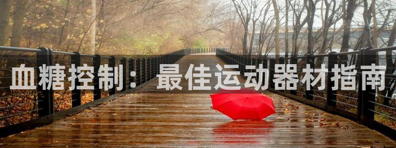 意昂集团官网：血糖控制：最佳运动器材指南