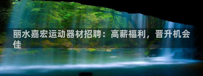 意昂体育3平台是正规平台吗：丽水嘉宏运动器材招聘：高