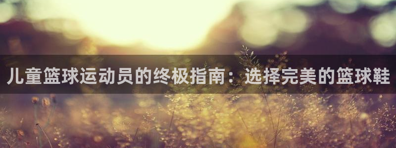 意昂体育3官方客服电话：儿童篮球运动员的终极指南：选